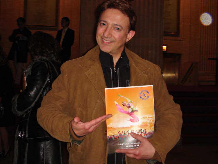Dr. James Lago attends Shen Yun