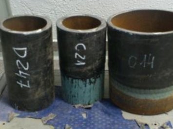 Samples of delivered steel pipes. (Segametal Power, Ltd.)