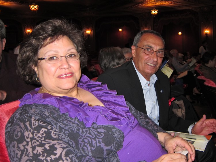 Magda Minshawi and her husband, Dr. Mohamed Minshawi, attend Shen Yun
