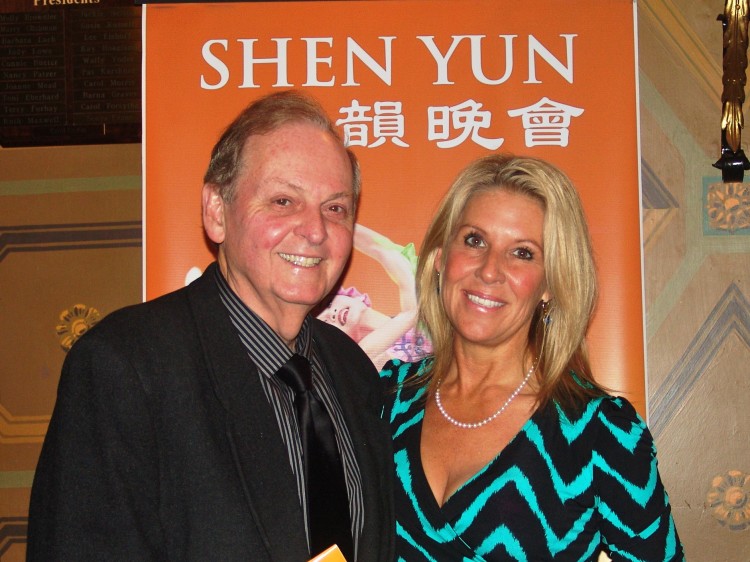Roger Blackwell and Linda Blackwell attend Shen Yun