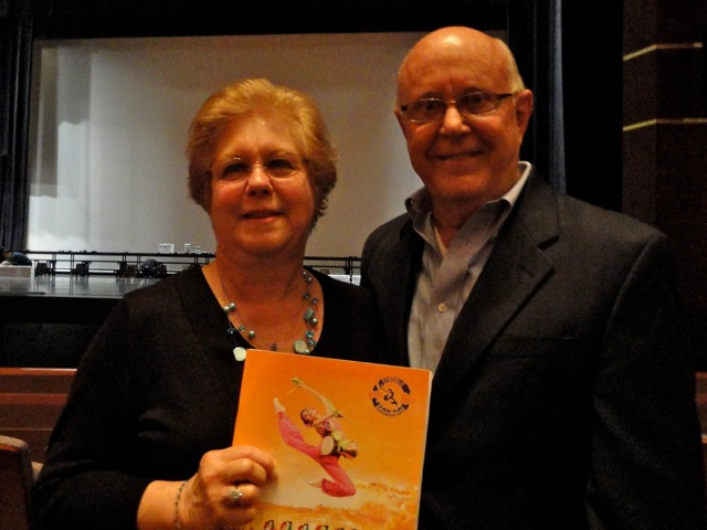 Pat and Harold Mastellers attend Shen Yun