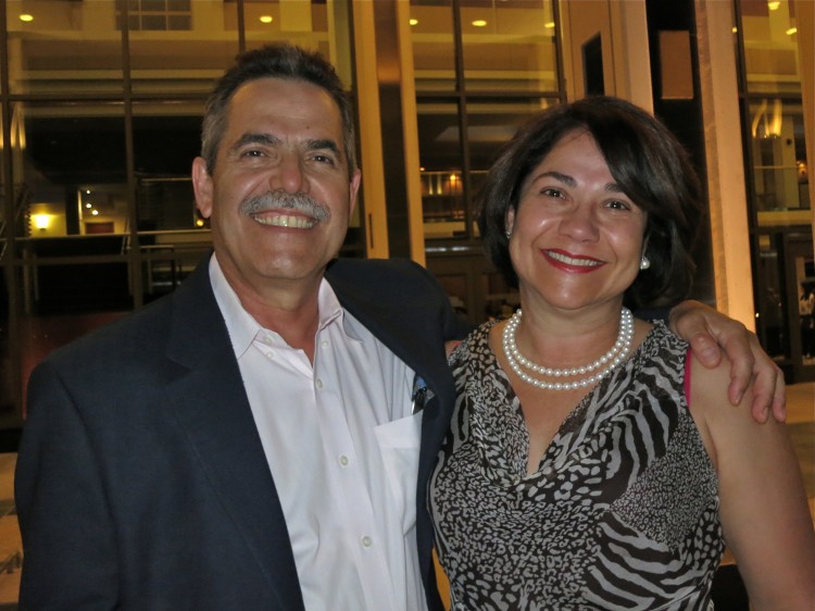 Jorge Leal and his wife, Maria Leal, attend Shen Yun