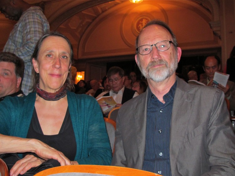 Ms. Kimball and Mr. Wiemken attend Shen Yun