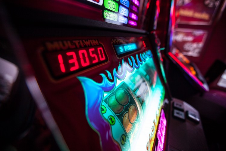 A slot machine is seen in the Czech Republic.