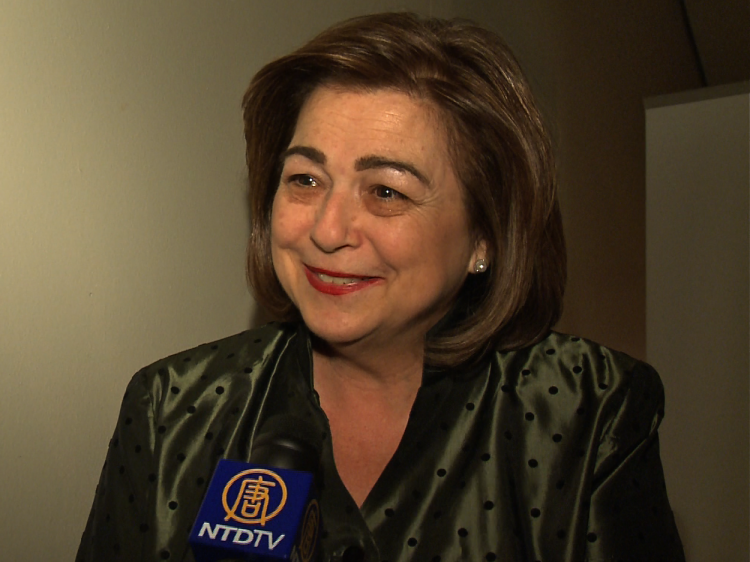 Lise St-Jacques said she was grateful to have seen Shen Yun