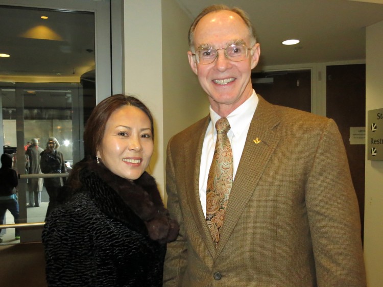Chong Hui Dillingham and Wayne E. Dillingham enjoyed an evening at Shen Yun