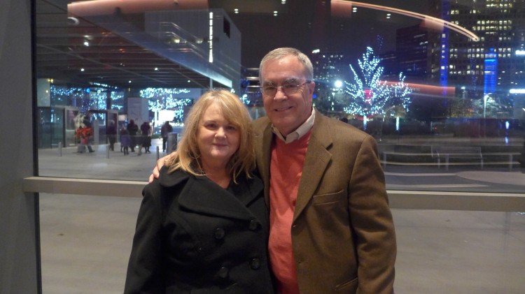 Vicki Barkley and Hal Barkley attend Shen Yun Performing Arts at the Winspear Opera House in Dallas on Jan. 3. (Hannah Cai/The Epoch Times)