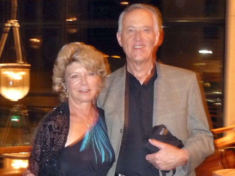 Myra and David R. Adams enjoy an evening at Shen Yun