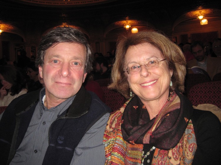 Lenny Rotman and Shelley Sackett attend Shen Yun