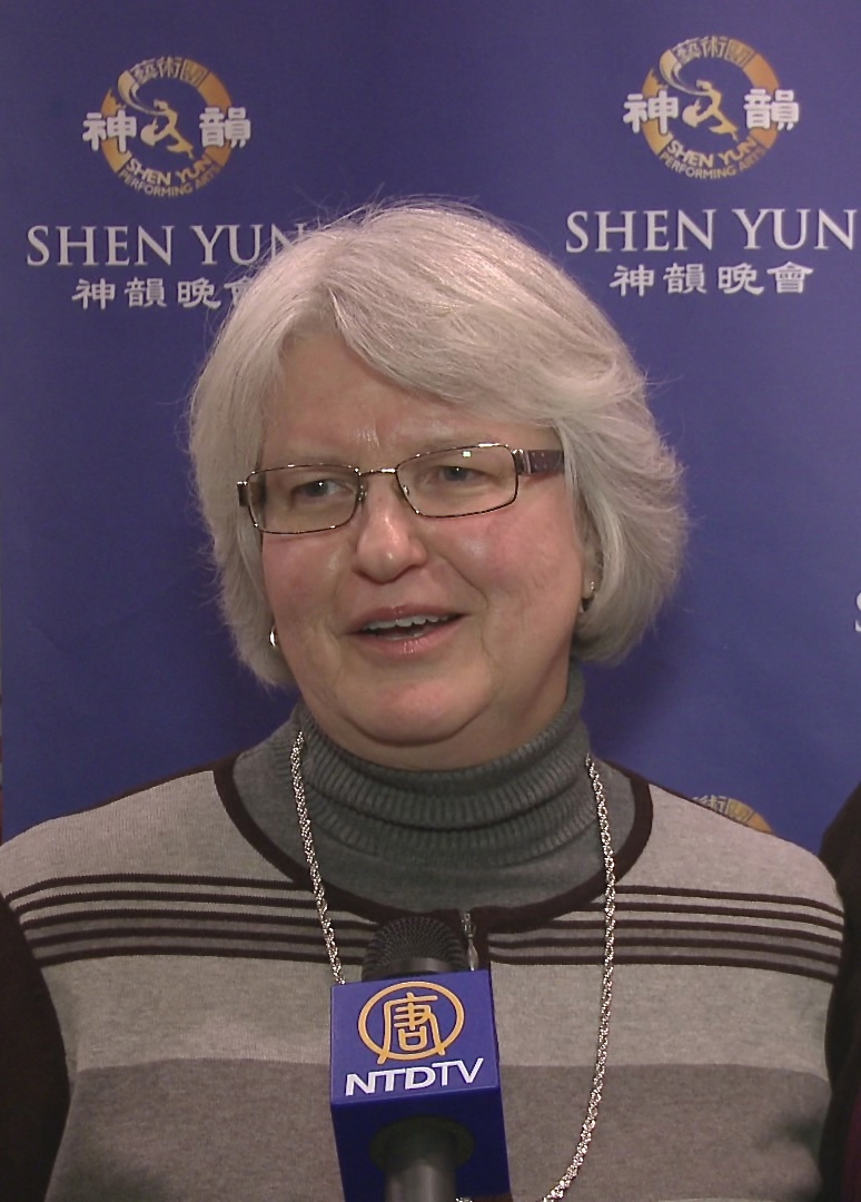 Margaret Holbert enjoyed the Feb. 8 evening performance of Shen Yun