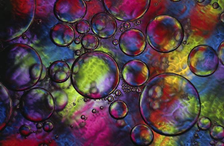 Some researchers posit that our universe, like a bubble in a sea of bubbles, could at times be connected to other universes, with each individual also connected to a parallel counterpart.  (Photos.com)