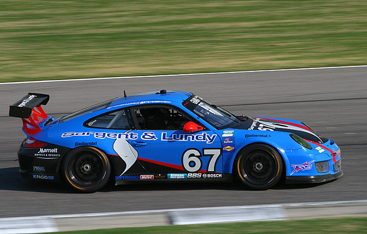 The #67 TRG Porsche will be back with a lineup of world-class rivers to defend its 2011 win. (James Fish/The Epoch Times)