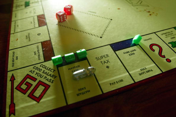  Houses adorn a famous London street on a Monopoly 