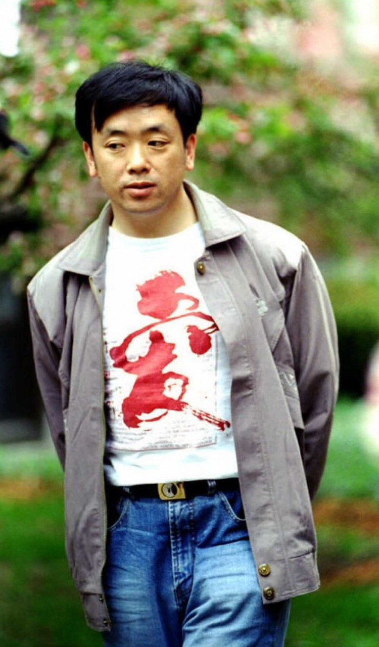 Chinese dissident Liu Gang is pictured on May 3, 1999 in Cambridge, Mass., after he received permission to stay in the United States. Liu had served a six-year prison term in China for his involvement in the Tiananmen Square democracy movement. (John Mottern/AFP/Getty Images)