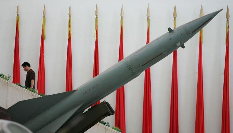 China has over 1,500 missiles aimed at Taiwan.  (Guang Niu/Getty Images )