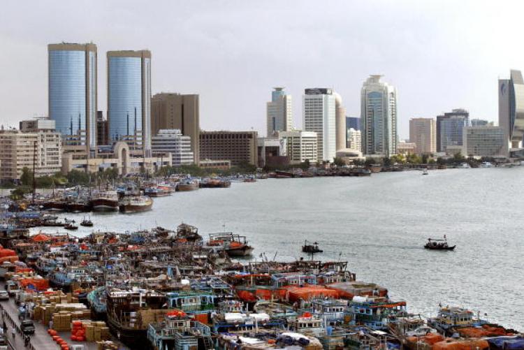 A general view of Dubai and its port. (Rabih Moghrabi/AFP/Getty Images)