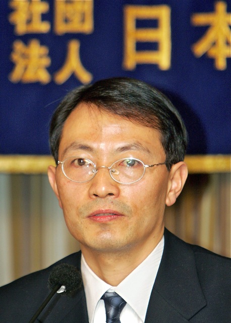 Jiao Guobiao, a former journalism professor