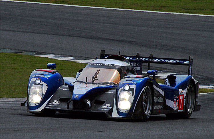 Despite a remarkable winning record, the Peugeot 908 will not return to the world's race tracks in 2012; Peugeot has cancelled the program. (James Fish/The Epoch Times)