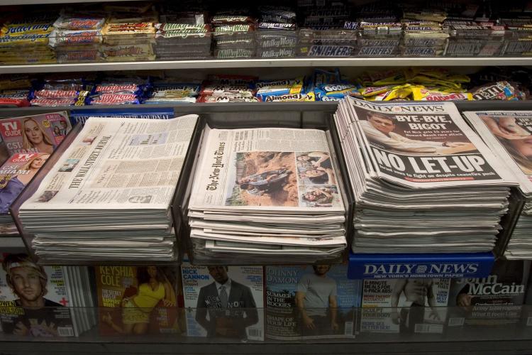 The New York Times Co. has said it will close the Boston Globe unless the union agrees to large concessions. (Michael Brown/Getty Images)