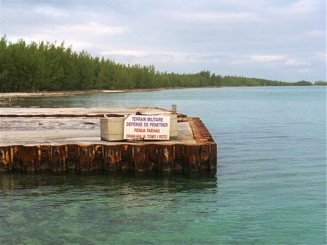  at Fangataufa atoll, French Polynesia