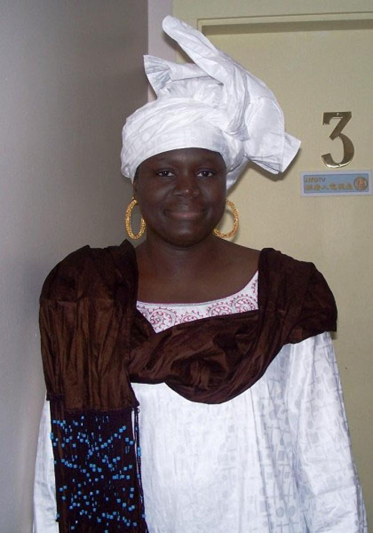 OLD CULTURE NEW TO HER: Learning about 5,000 years of Chinese traditions opened a new awareness in Maimouna Ngom.    (Shen Ping / The Epoch Times)