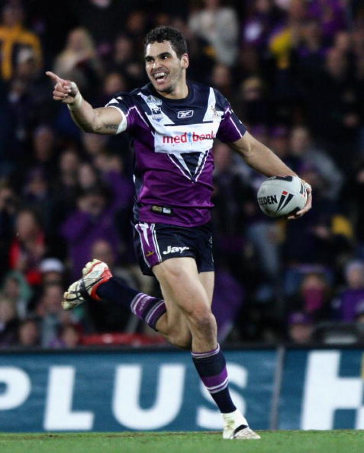 The Melbourne Stormâ��s Greg Inglisâ�¦the Indigenous player is regarded by many as the NRLâ��s best. (Mark Dadswell/Getty Images)