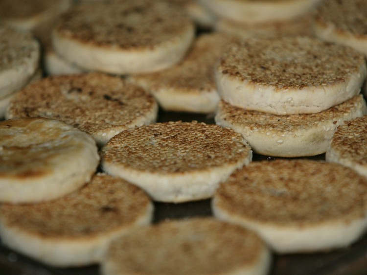 Cakes prepared for the Mid-autumn Festival 