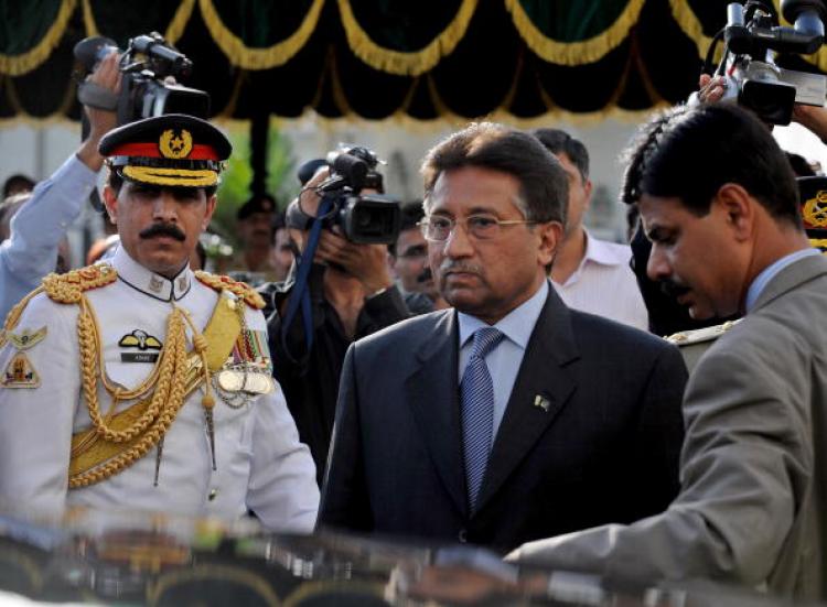 Mr Musharraf, 65, who took control of Pakistan in a bloodless coup in 1971, stepped down on Monday August 18. (Farooq Naeem/AFP/Getty Images)