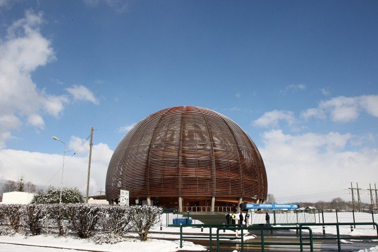 A General view of the CERN (European Organization for Nuclear research) on February 12, 2009 in Geneva, Switzerland.  (Zunino Celotto/Getty Images)