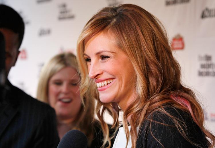 Actress Julia Roberts attends an event in New York City on April 27, 2009. (Mark Von Holden/Getty Images)