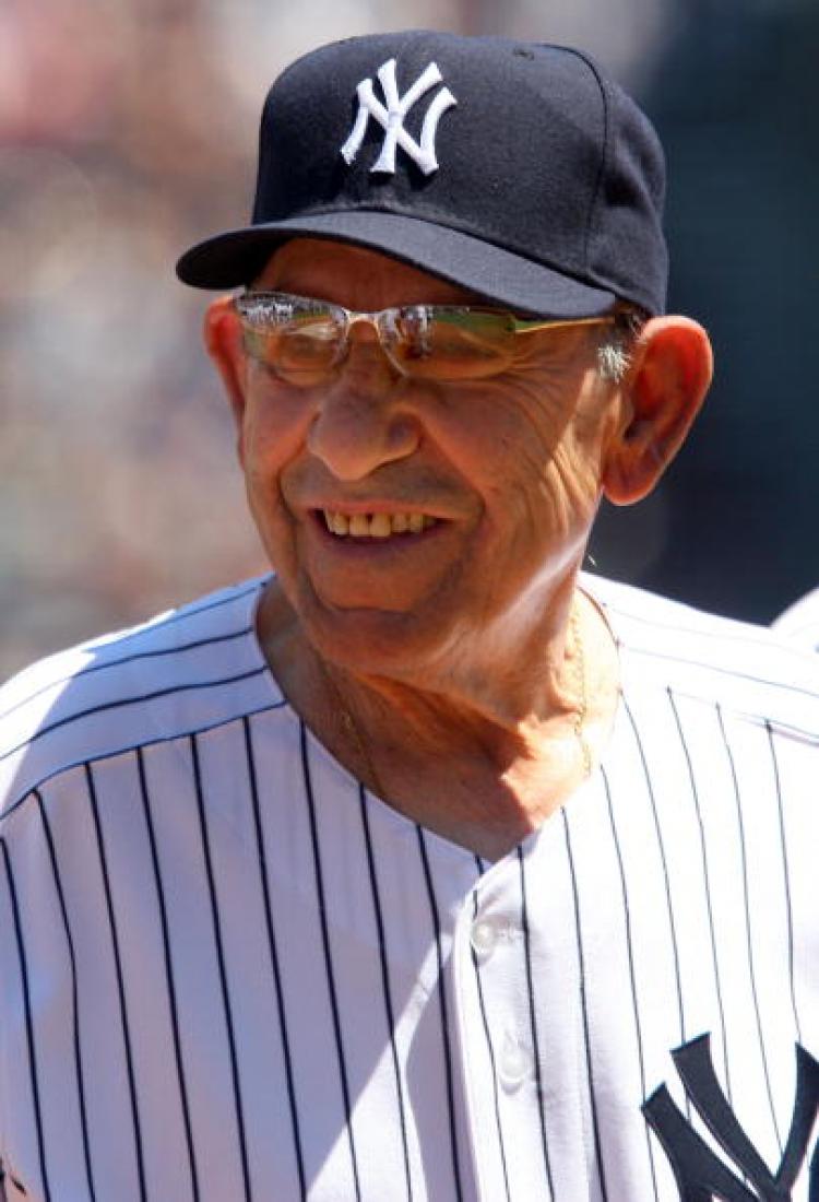 New York Yankees Hall of Famer Yogi Berra. (Jim McIsaac/Getty Images)
