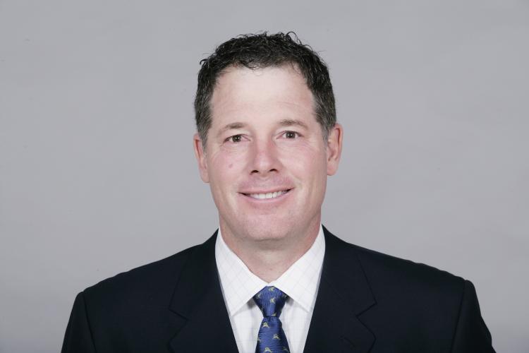 Pat Shurmur of the St. Louis Rams poses for his 2009 NFL headshot at photo day in St. Louis, Missouri. (Photo by NFL Photos via Getty Images)