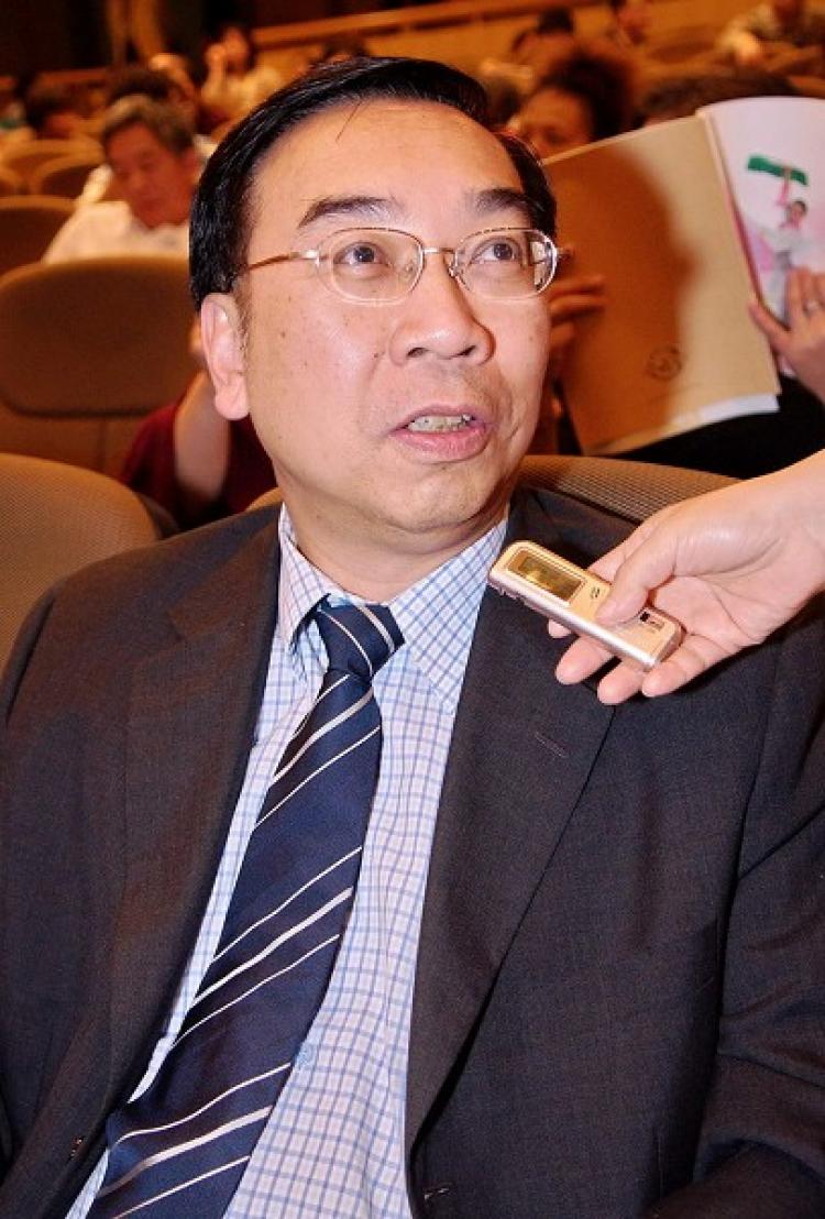 Yip, Ming-Chuen, Vice President of National Tsing Hua University, Taiwan (Li Yuan/The Epoch Times)