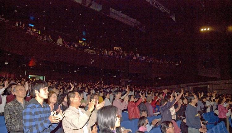 The New York-based Shen Yun Performing Arts International Company successfully premieres at Yuanlin Performance Hall, Changhua County, in central Taiwan. (The Epoch Times)