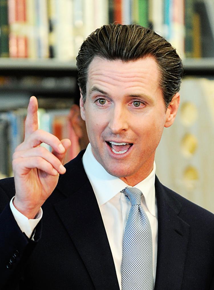 San Francisco Mayor Gavin Newsom (Kevork Djansezian/Getty Images)