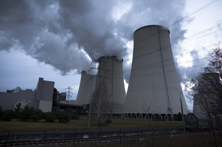 The crystals can withstand the hot, wet environments of power station flues which currently use carbon capture technology based around toxic chemicals. And which can require up to 40 per cent of the power generated by the station to successfully capture CO2. (Carsten Koall/Getty Images)