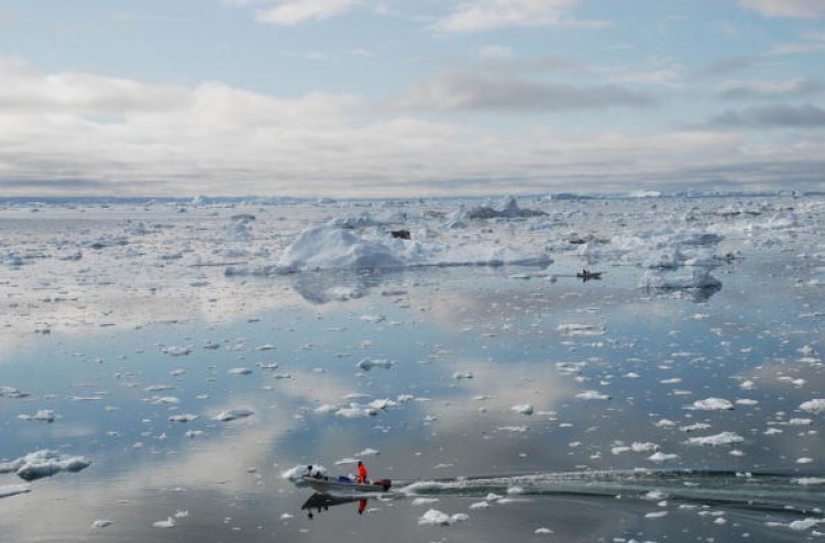 Ice Fjord of Ilulissat in Greenland. The Greenland ice sheet has lost 1,500 billion tonnes of ice since 2000, according to a study published in December 2009.  (Slim Allagui/AFP/Getty Images)