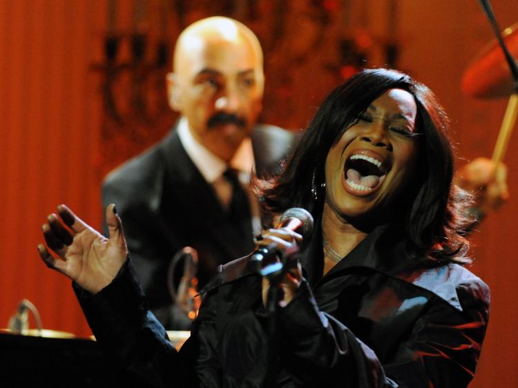 CIVIL RIGHTS MUSIC: Grammy winner Gospel music singer Yolande Adams performs at 'In Performance at the White House: A Celebration of Music from the Civil Rights Movement' on Feb. 9, 2010, in Washington, D.C.  (Alexis C. Glenn-Pool/Getty Images)