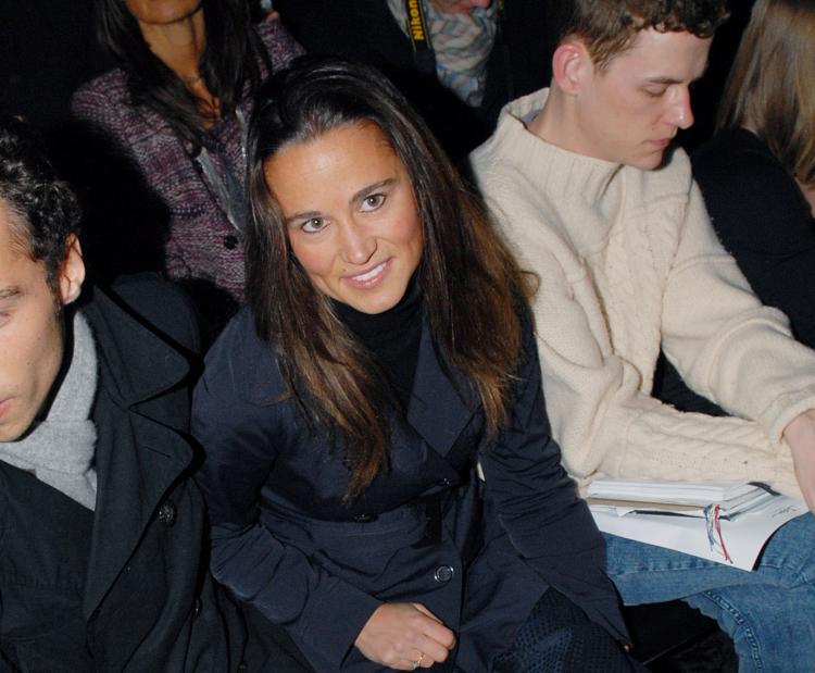 Pippa Middleton attends the Issa catwalk show during London Fashion Week on February 23, 2010 in London, England. (Stuart Wilson/Getty Images)