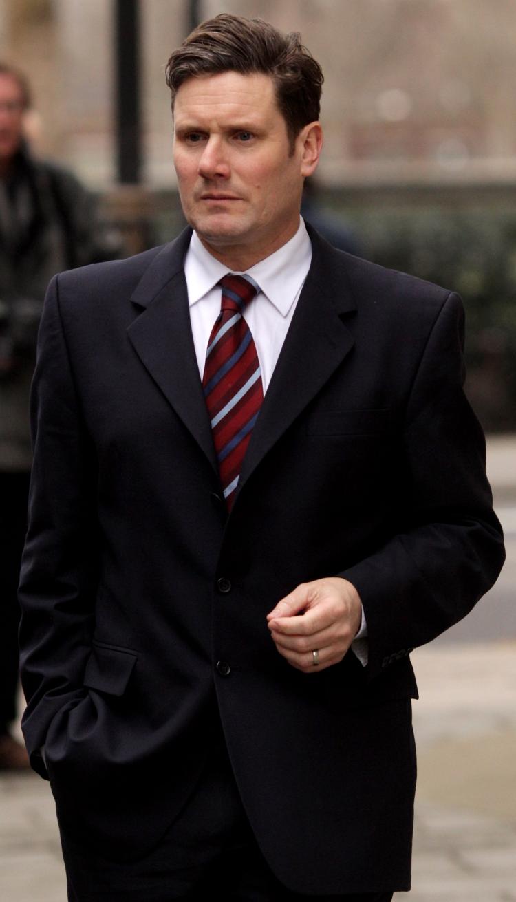 Director of Public Prosecutions, Keir Starmer last February in London, England.  (Oli Scarff/Getty Images)