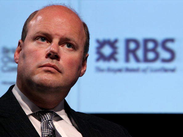Stephen Hester, the CEO of RBS, waits to speak at the British Chamber of Commerce Annual Conference held at the headquarters of BAFTA on March 18, 2010 in London, England. (Oli Scarff/Getty Images)