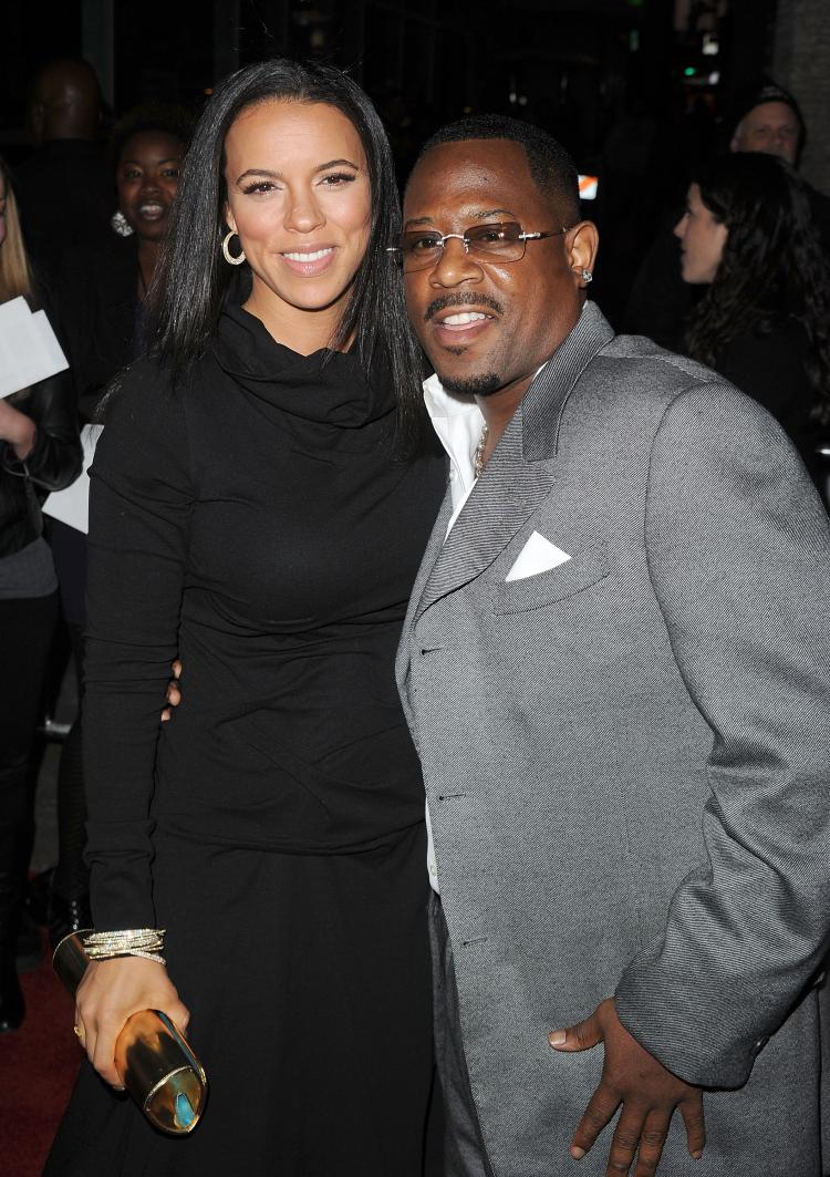 Newly Weds: Actor Martin Lawrence and girlfriend, Shamicka Gibbs, were married on Saturday, July 10.   (Jason Merritt/Getty Images)