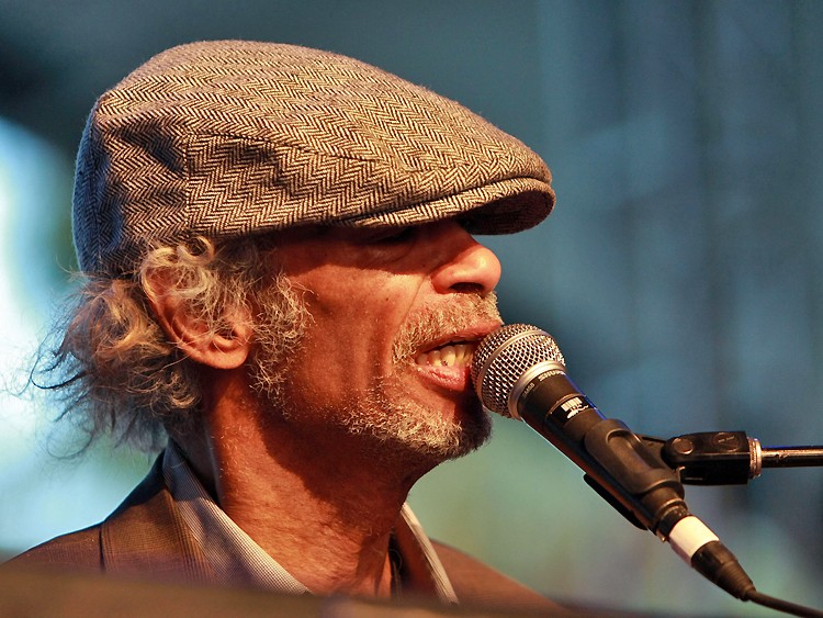 SANG THE TRUTH: Musician and poet Gil Scott-Heron died last week at age 62. In this file photo he performs during the Coachella Valley Music & Arts Festival 2010 held at the Empire Polo Club on April 16, 2010, in Indio, Calif.  (Anna Webber/Getty Images)