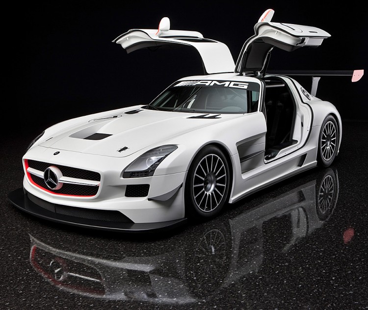 Mika Häkkinen will race an SLS AMG GT3 like this one at Zuhai. (Mercedes Benz)