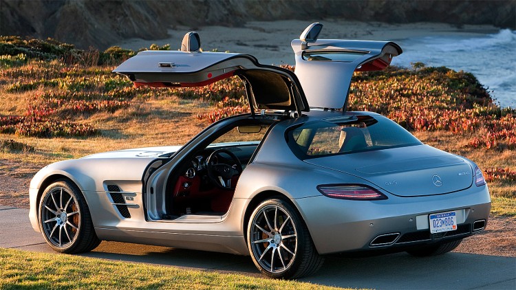 Mercedes hopes racing at Zuhai will increase demand for its road-going AMG gullwing. (Mercedes Benz)