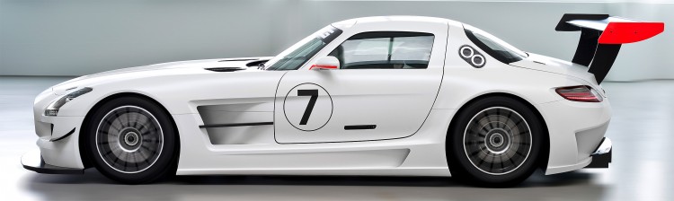 The Mercedes-Benz SLS AMG GT3 has already proved successful on European tracks. (Mercedes Benz)