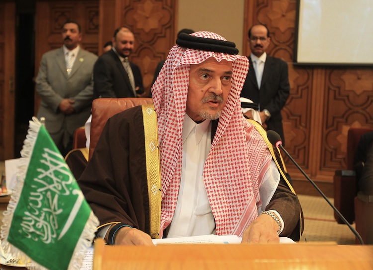 Saudi Foreign Minister Prince Saud al-Faisal