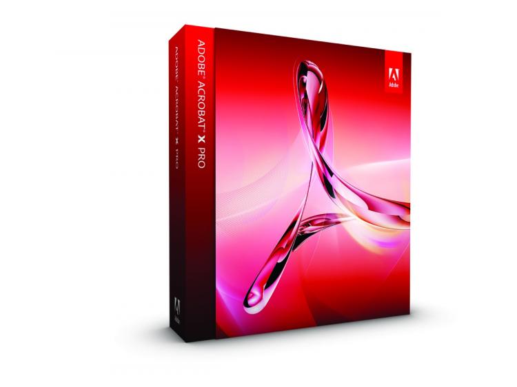 PDF SOFTWARE: A box shot of Adobe Acrobat X Pro.  (Adobe)