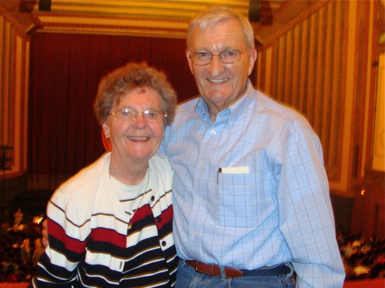 Al Peterson and his wife Phyllis attend Shen Yun