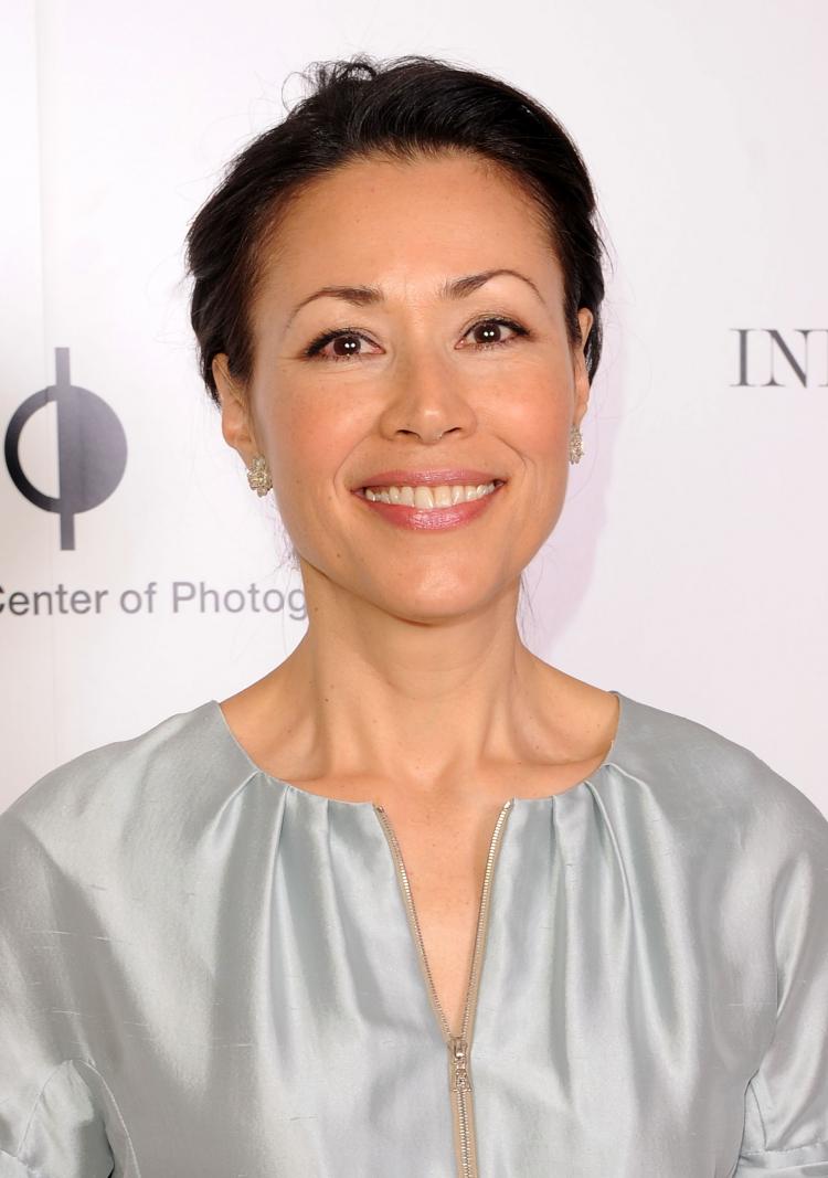 TV personality/journalist Ann Curry known for her longstanding role as an anchor on NBC's The Today show,' had a little bit of a mix up at a recent speech at Wheaton College in Massachusetts on Tuesday.  (Stephen Lovekin/Getty Images)